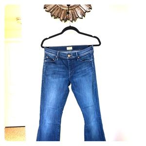 MOTHER cruiser mid rise flare jeans